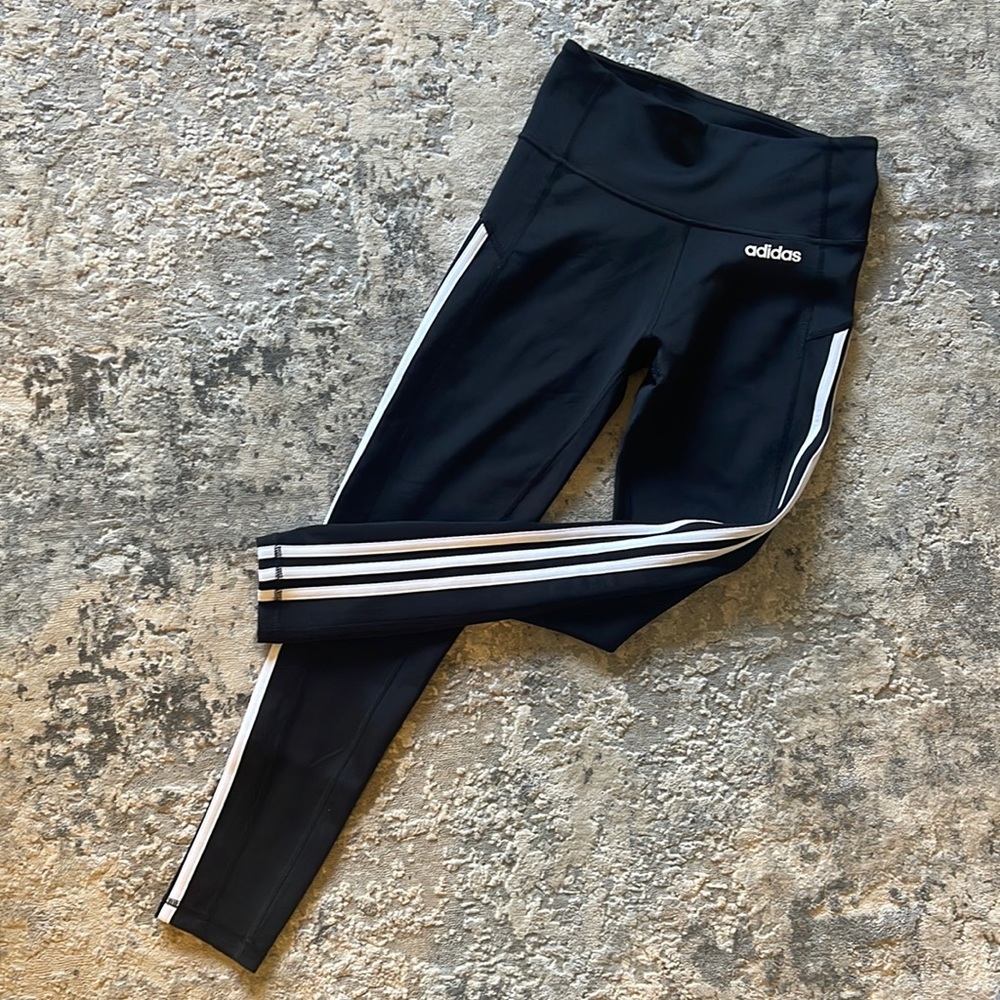 Adidas Climalite Leggings with 3 stripes